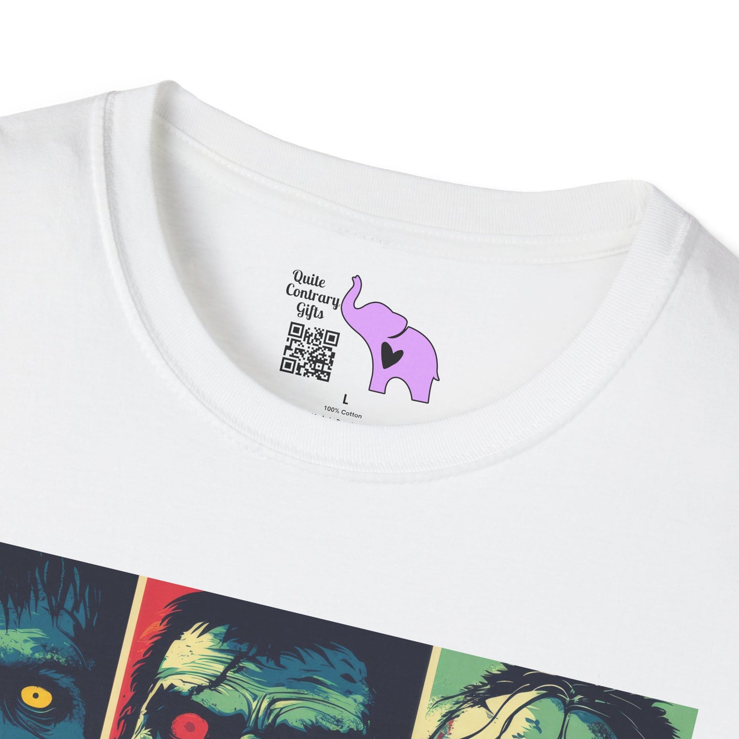 Halloween Monster 2 Adult T-shirt