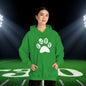 Cubs Paw Print-Brenham Adult Heavy Blend™ Hooded Sweatshirt