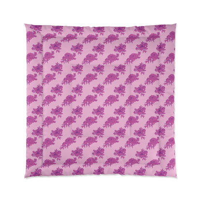 Bubblegum Bloom Peonies Basic Bedding Set