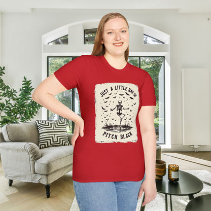 Just A Little Ray of Pitch Black Adult T-shirt
