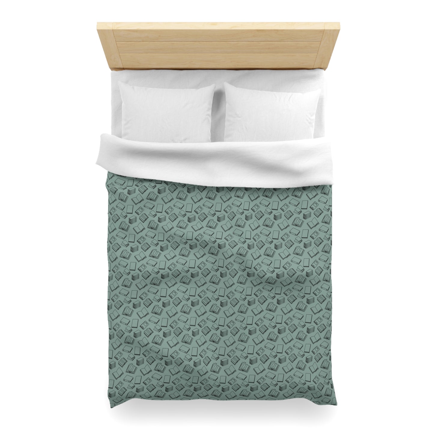 Books Books Books Microfiber Duvet Cover