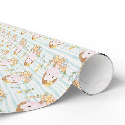 Monkeys in Bloom Wrapping Paper