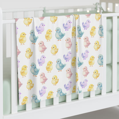 Little Peep Party Baby Swaddle Blanket