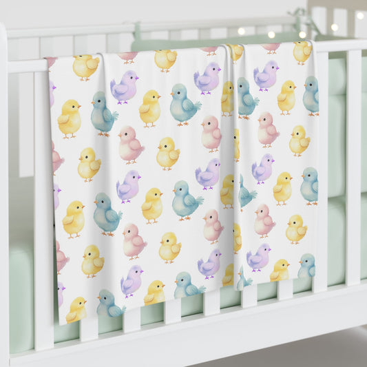 Little Peep Party Baby Swaddle Blanket