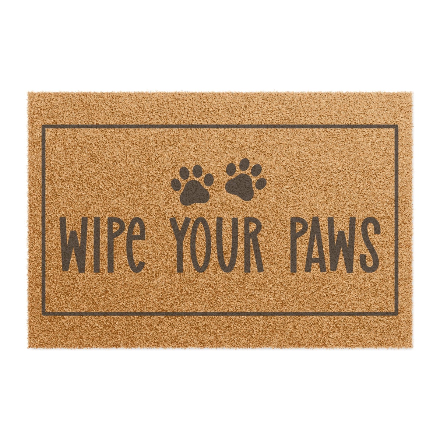 Wipe Your Paws 3 Coconut Fiber Doormat