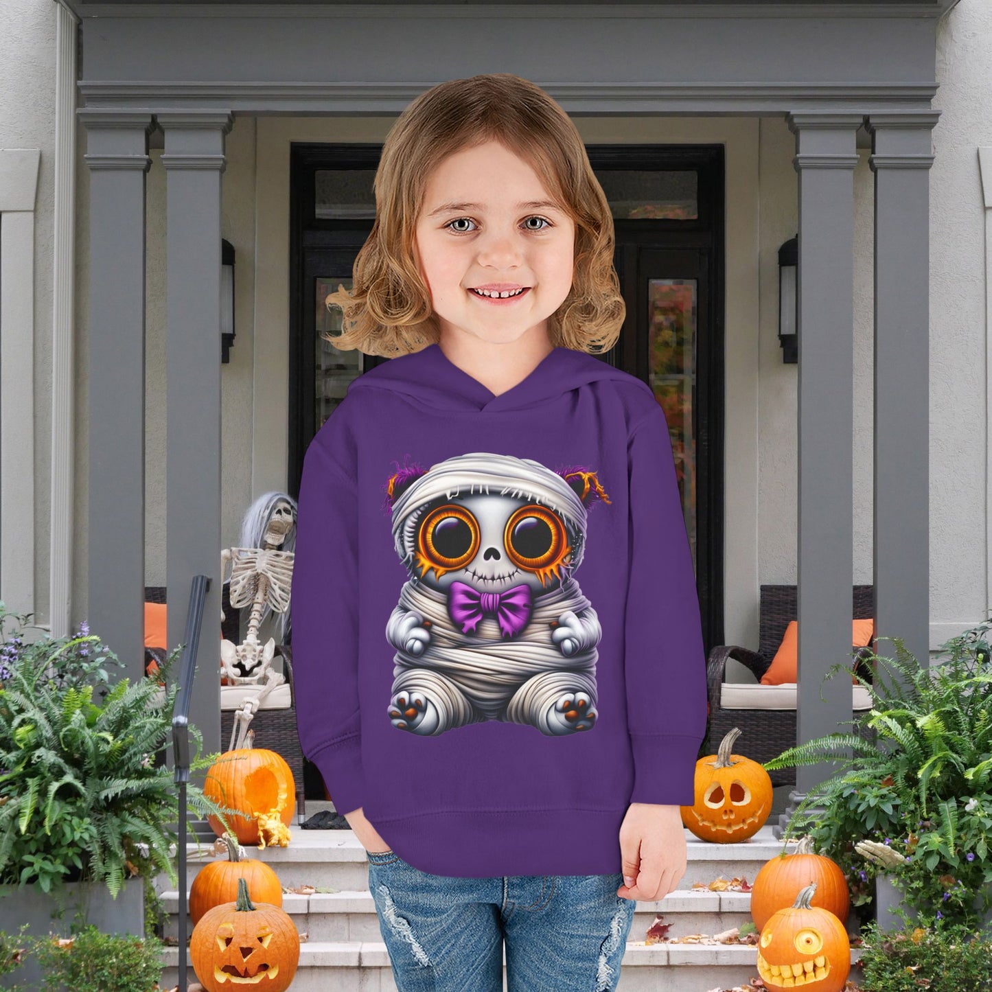 Mummy Bear Toddler Hoodie