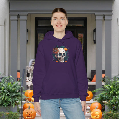 Colorful Skull Heavy Blend™ Hooded Sweatshirt