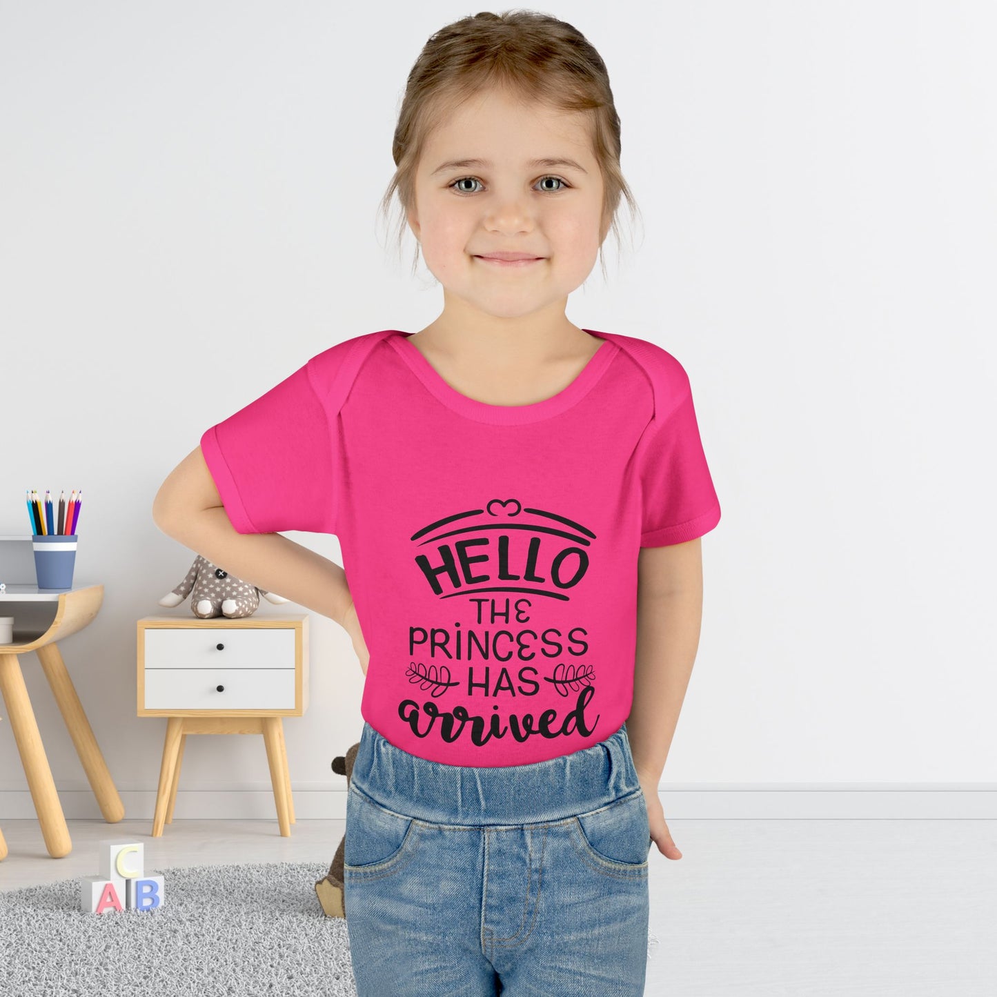 The Princess Has Arrived Infant Baby Rib Bodysuit