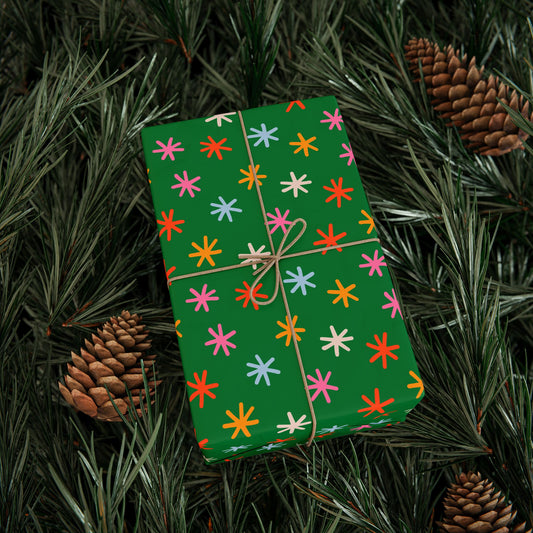 Jingle Stars Wrapping Paper