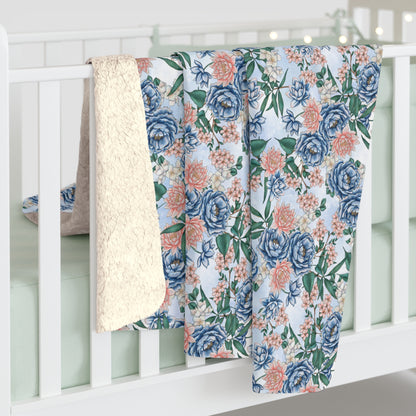 Tranquil Garden Fleece Blanket