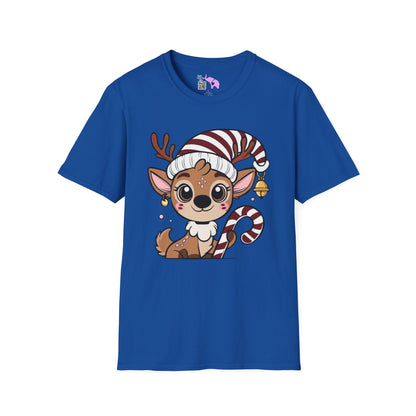 Santa's Little Deer Adult T-shirt
