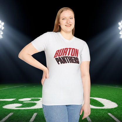 Burton Panthers (Angled) Adult T-shirt