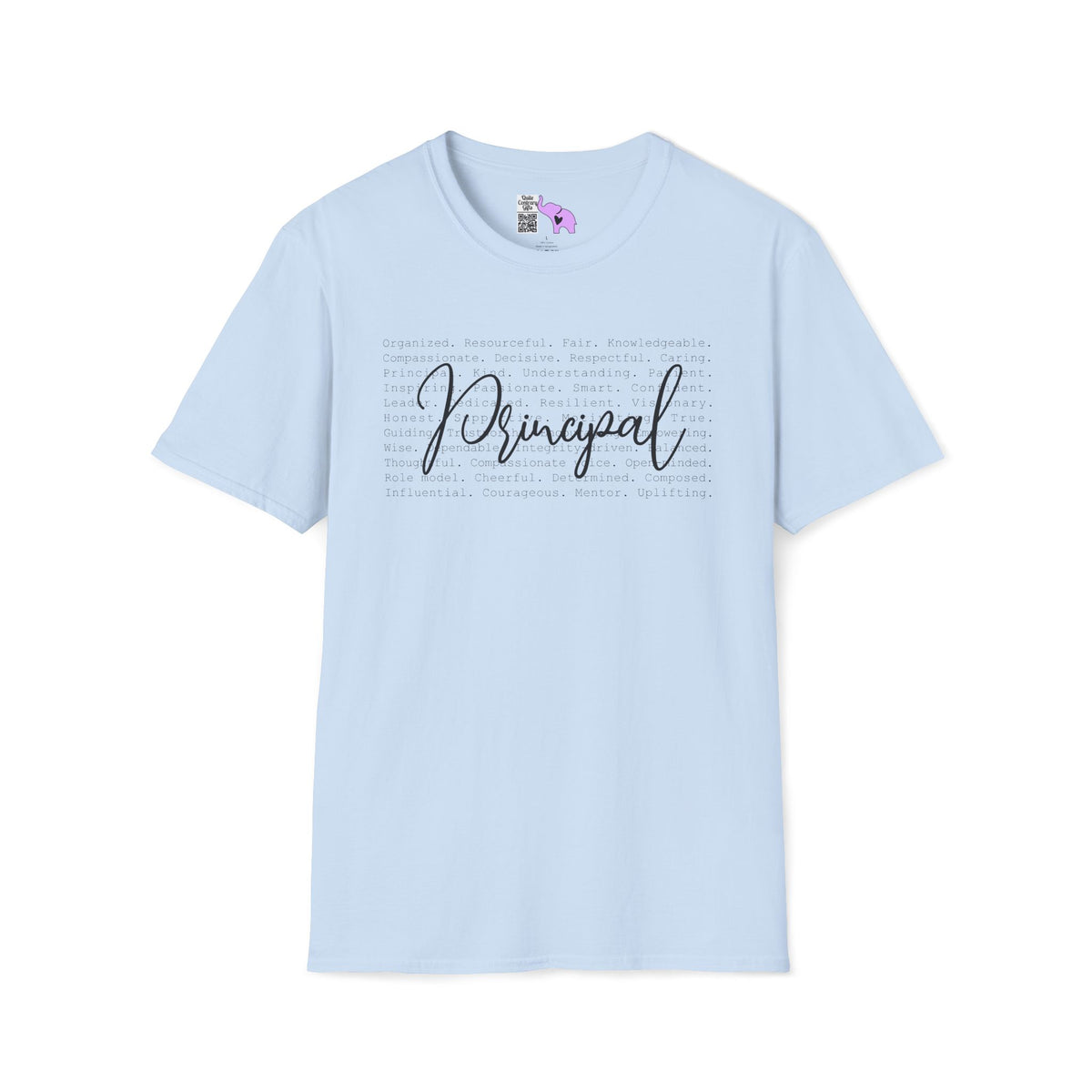 Principal (Descriptive Words) Adult T-shirt