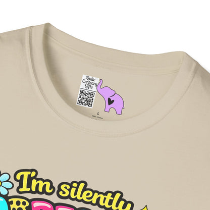 I'm Silently Correcting Your Grammar (Colorful) Adult T-shirt