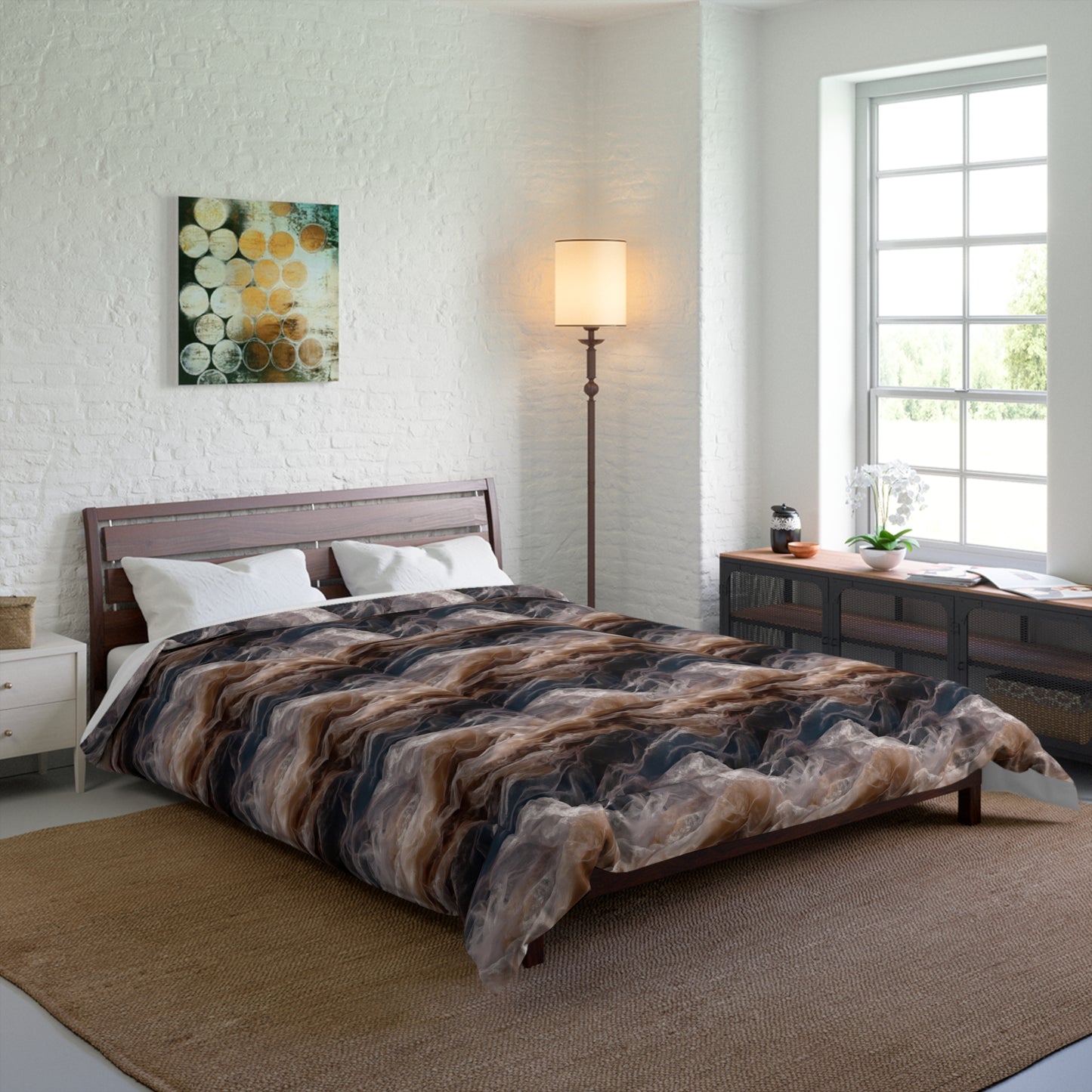 Dawnveil Sheer & Lace Comforter