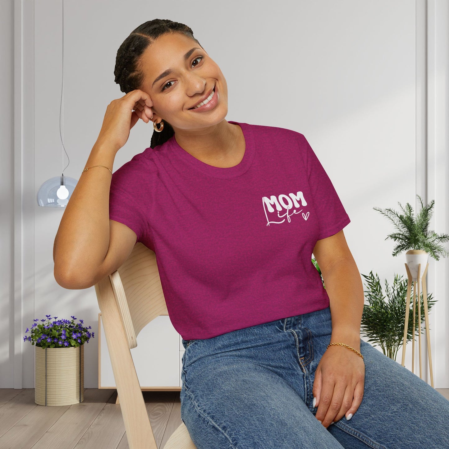 Mom Life Adult T-shirt