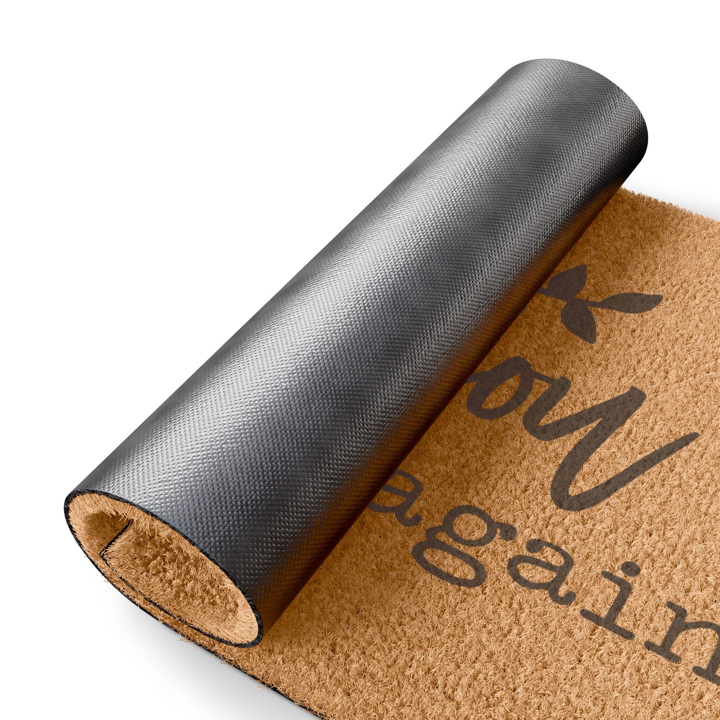 Oh It's You Again Coconut Fiber Doormat