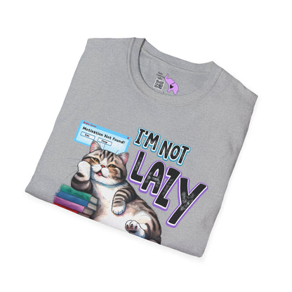 I'm Not Lazy I Just Enjoy Doing Nothing Adult T-shirt