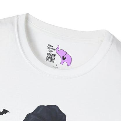 Spooky Season (Jack-O-Lantern/Black Cat) Adult T-shirt