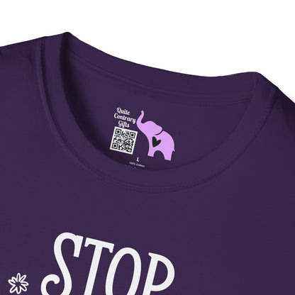 Stop Petting My Peeves Adult T-shirt