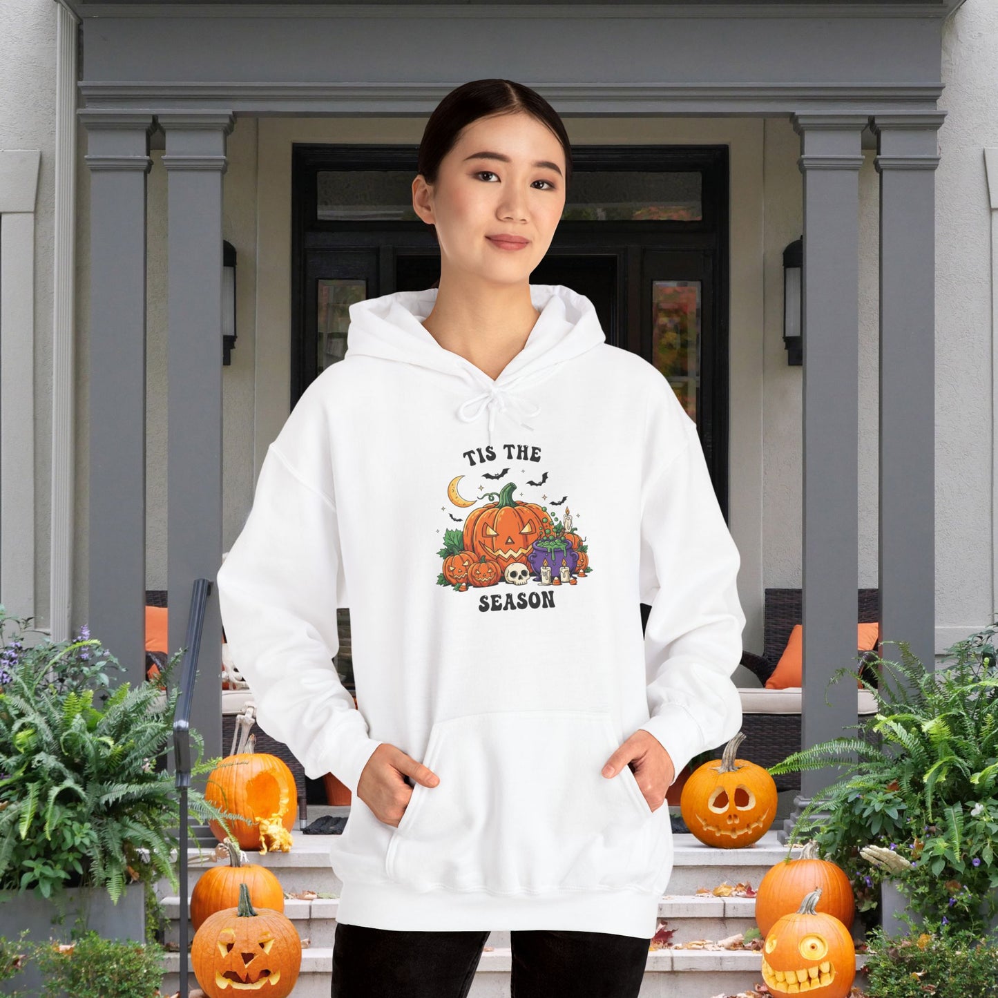 Tis the Season (Halloween) Heavy Blend™ Hooded Sweatshirt