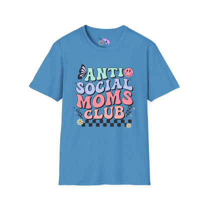 Antisocial Mom's Club Adult T-shirt