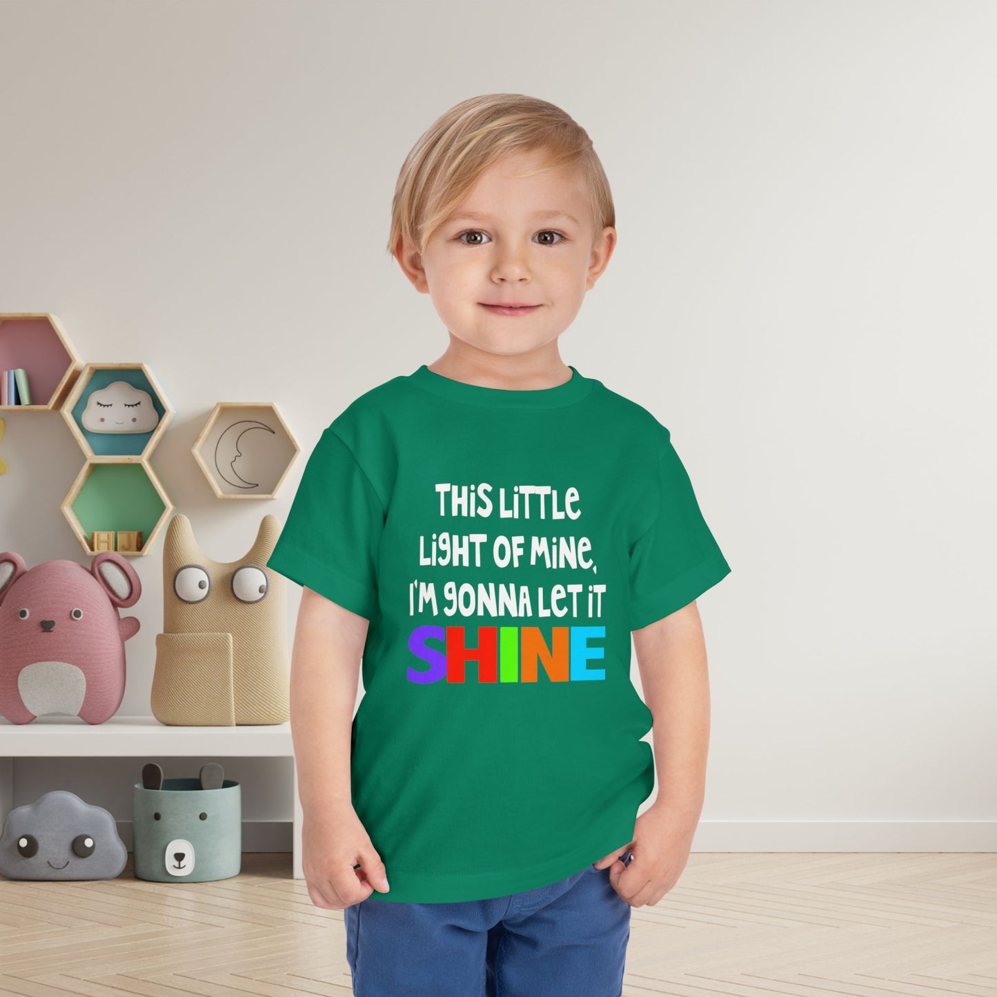 This Little Light of Mine I'm Gonna Let It Shine Toddler Tee