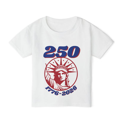 Statue of Liberty 240 1776-2026 Heavy Cotton™ Toddler T-shirt