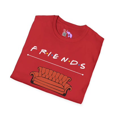 Friends Couch Adult T-shirt