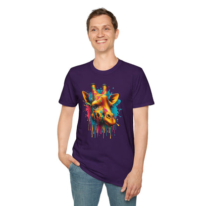 Colorful Giraffe T-shirt