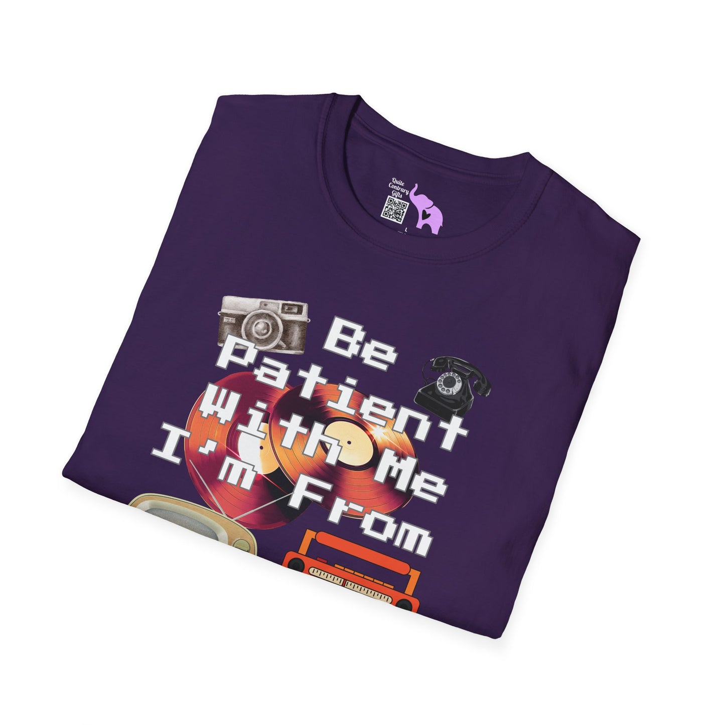 Please Be Patient With Me I'm From Last Century Adult T-shirt