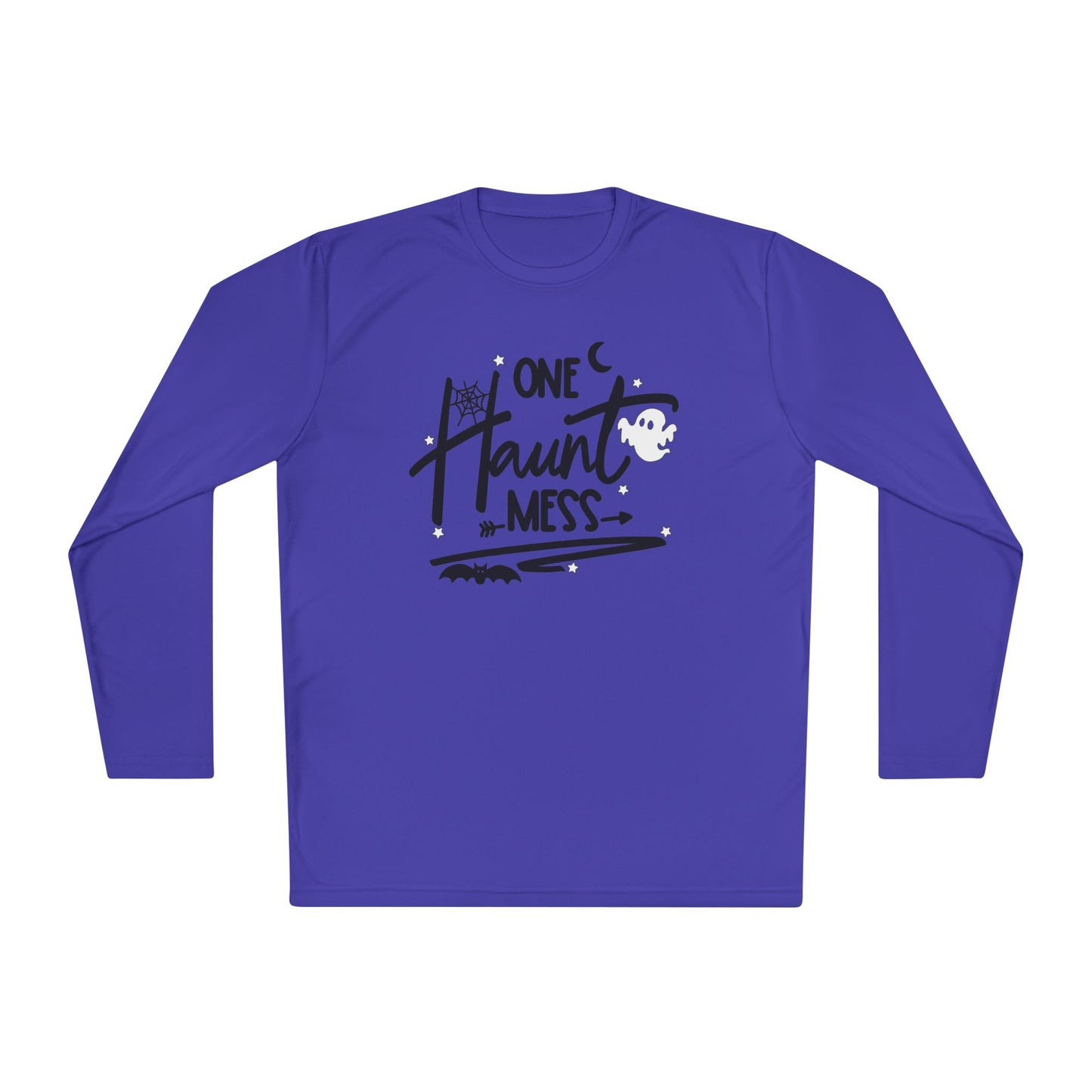 One Haunt Mess Adult Long Sleeve Tee