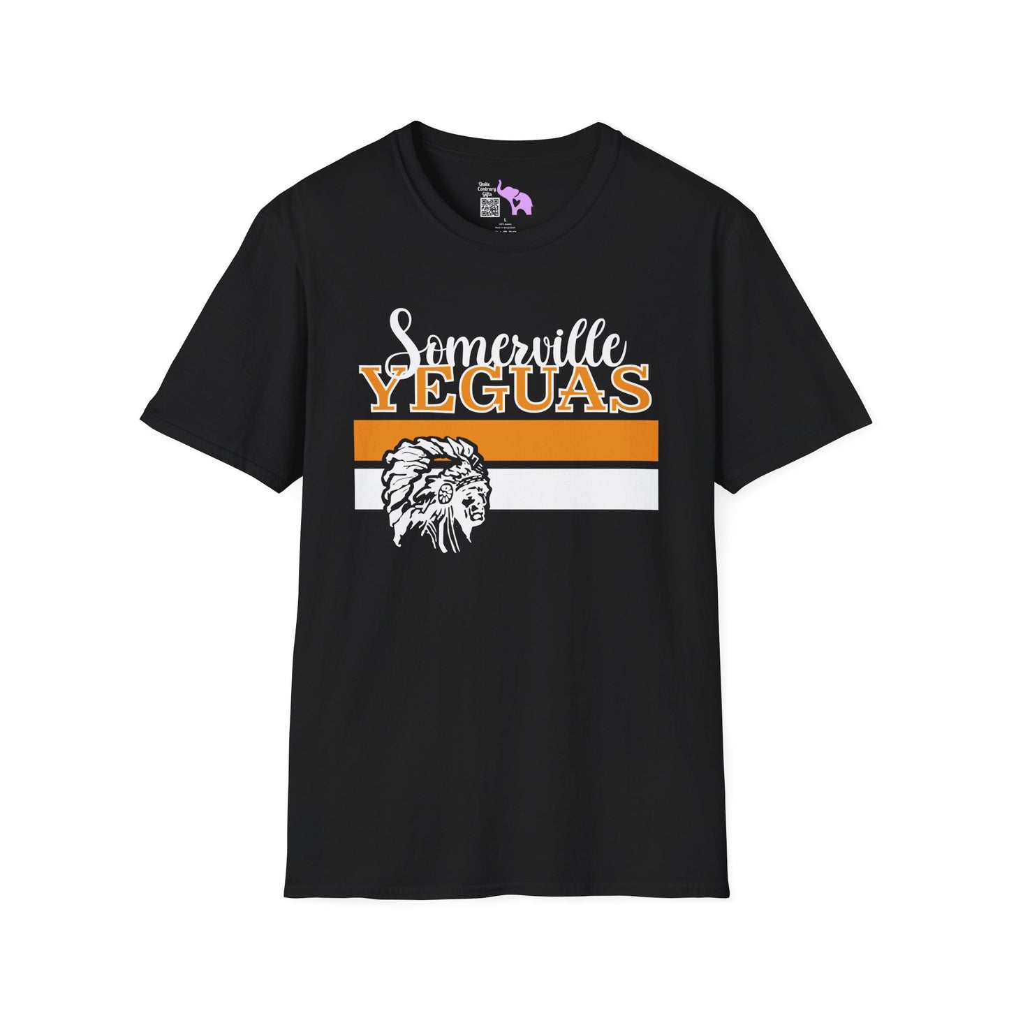 Somerville Yeguas w/Mascot Adult T-shirt