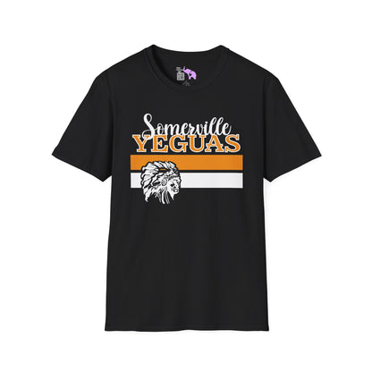 Somerville Yeguas w/Mascot Adult T-shirt
