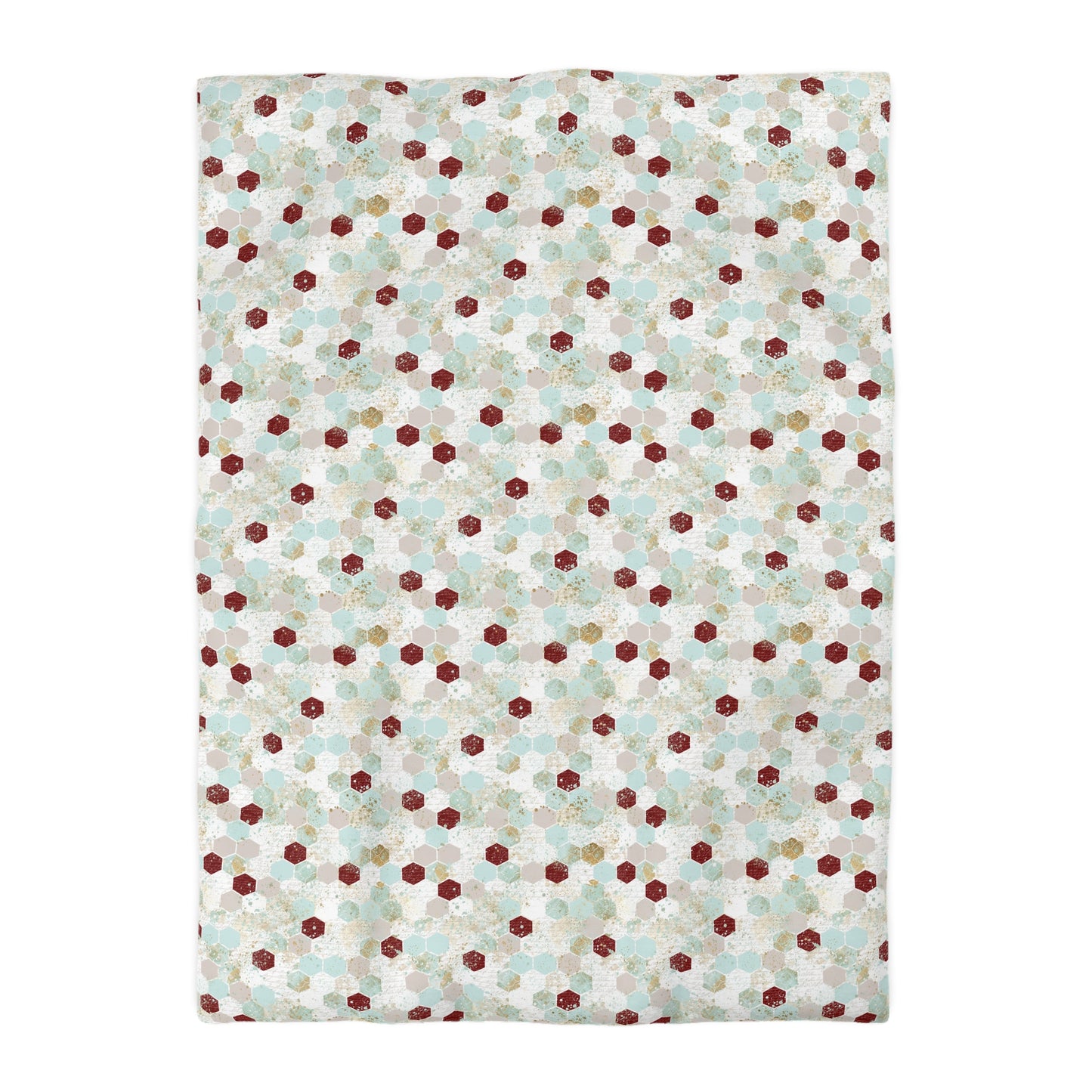 Love Letters & Honeycomb Duvet Bedding Set