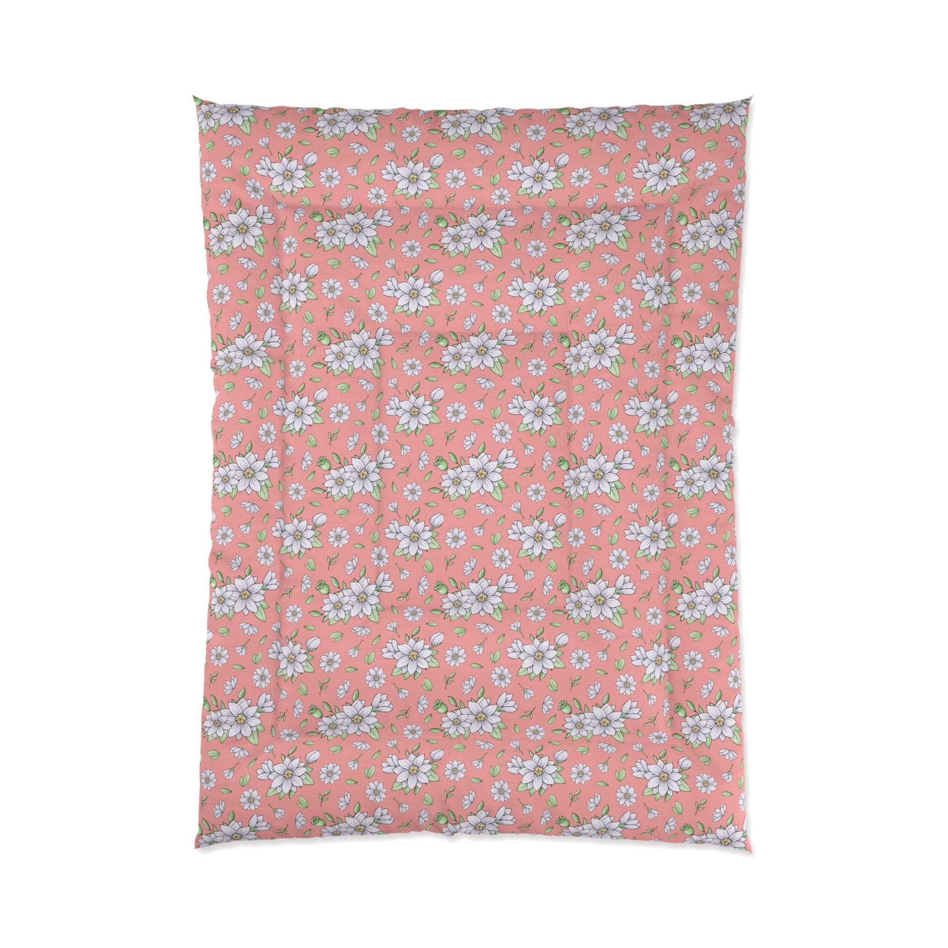 Jasmine Blush Garden Comforter