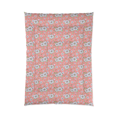Jasmine Blush Garden Comforter