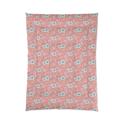 Jasmine Blush Garden Comforter