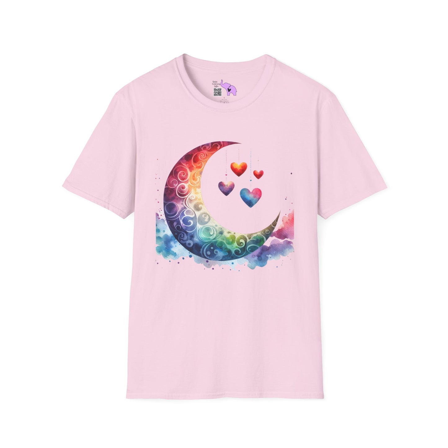 Moon in Love Adult T-shirt