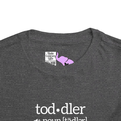 Funny Toddler Definition Toddler Tee