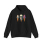 Ice Cream Cone Skull Heavy Blend™ Hooded Sweatshirt