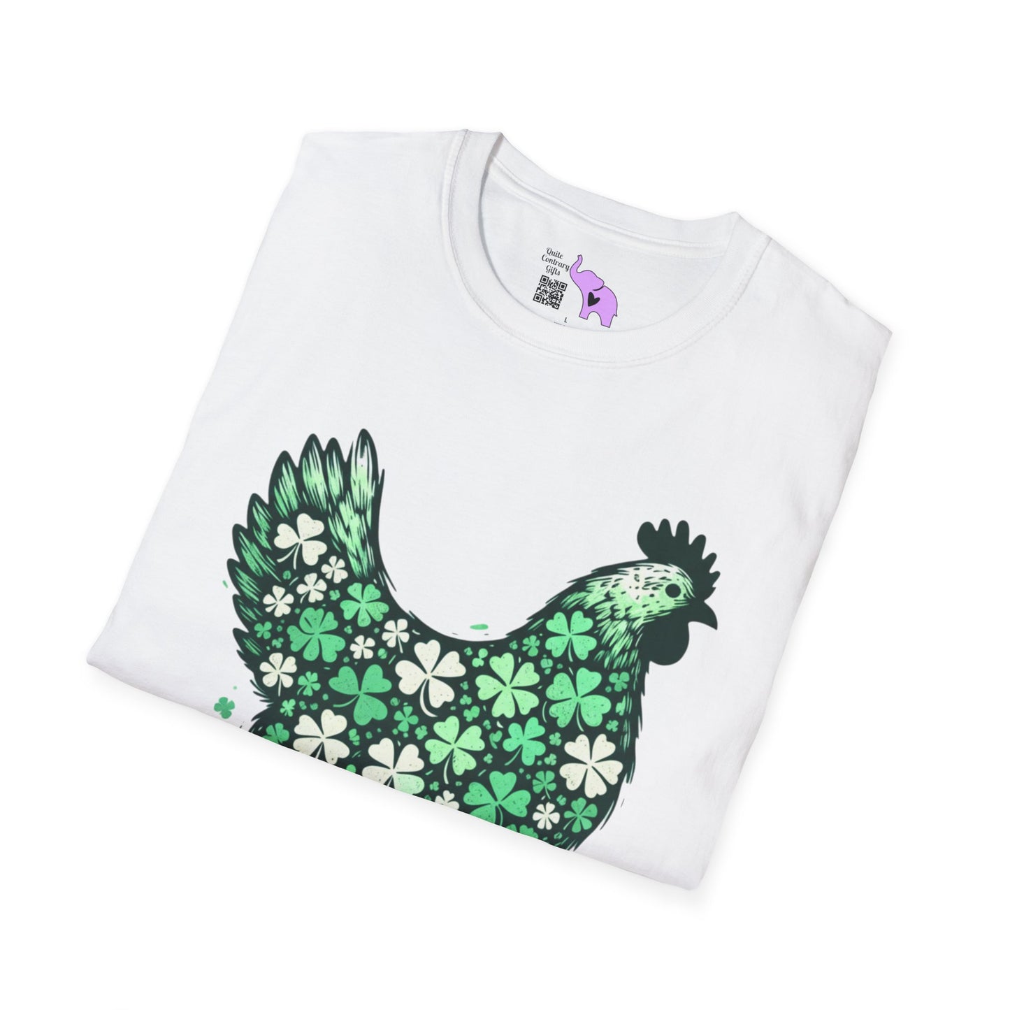 Lucky Chicken Adult T-shirt