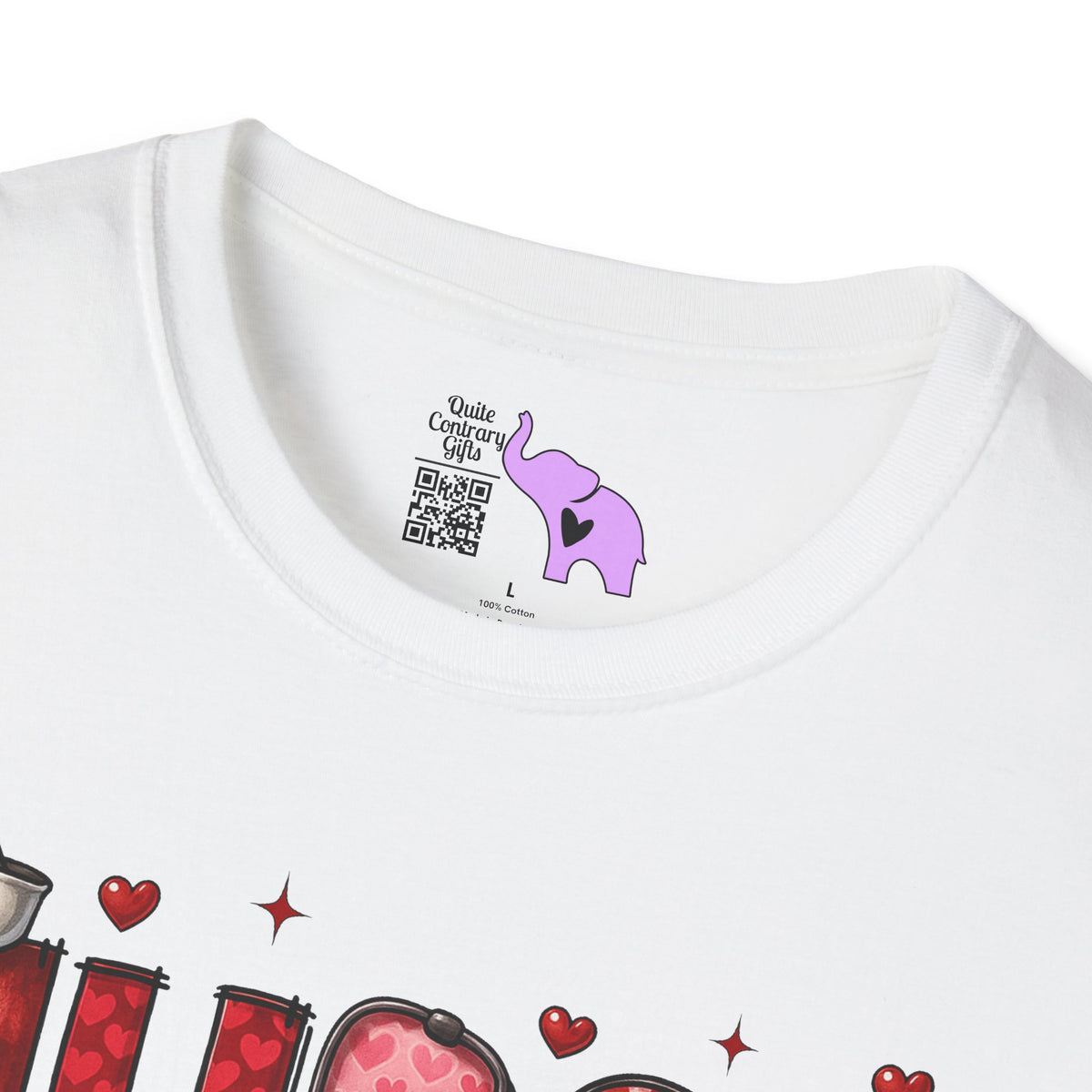 Nurse (Valentines) Adult T-shirt
