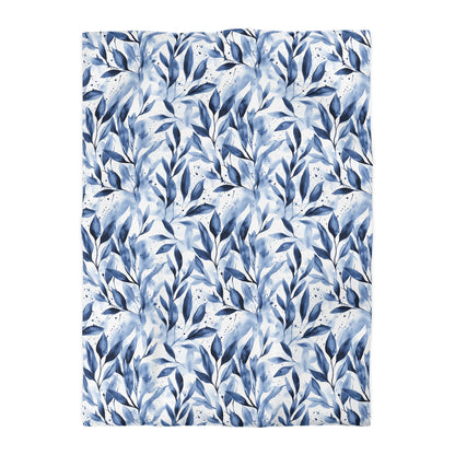Blue Breeze Microfiber Duvet Cover