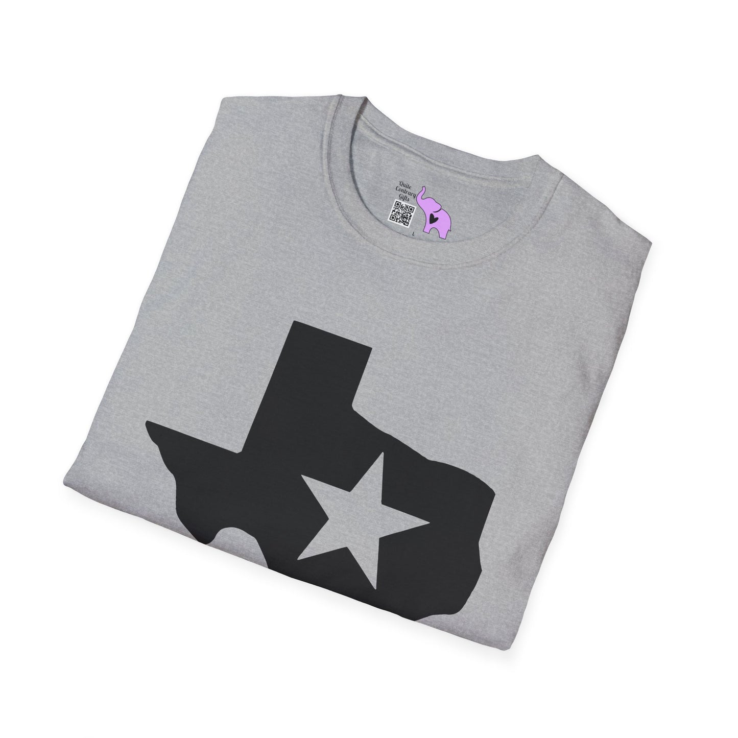 Texas w/Star Adult T-shirt