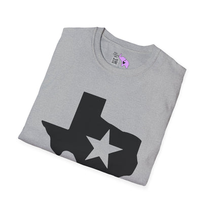 Texas w/Star Adult T-shirt