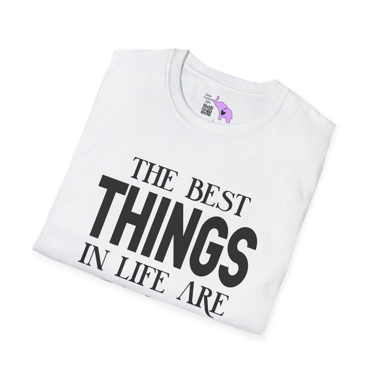 The Best Things In Life Are Rescued Adult T-shirt