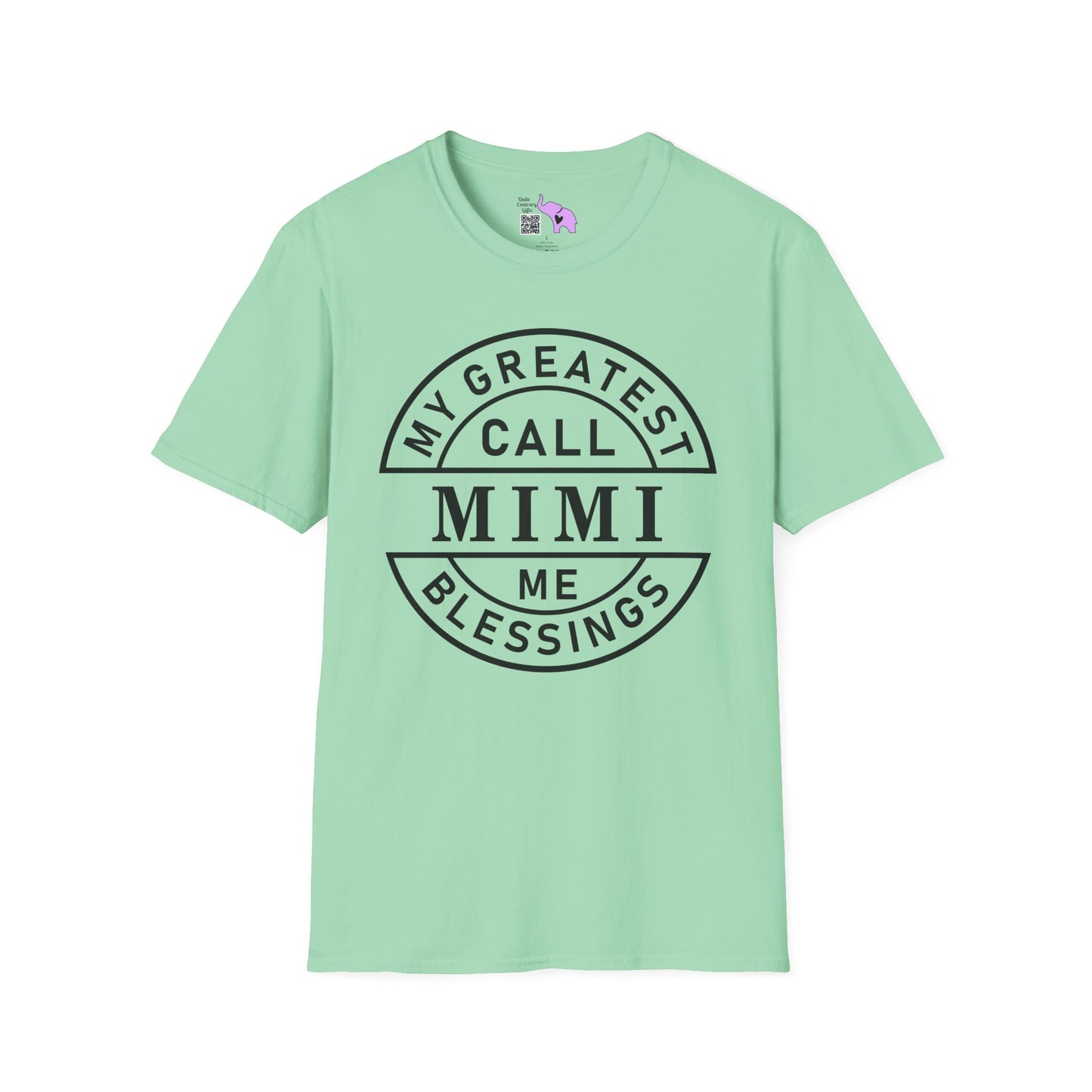 My Greatest Blessings Call Me Mimi Adult T-shirt