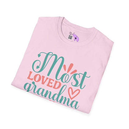 Most Loved Grandma Adult T-shirt