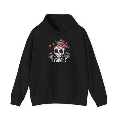 Dios de Muertos Skull Heavy Blend™ Hooded Sweatshirt